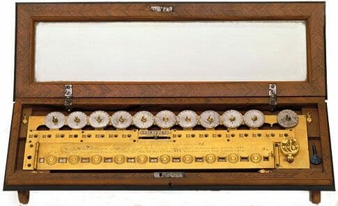 Samuel Morland Multiplication Machine