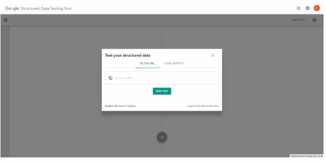 Structured Markup testing tool