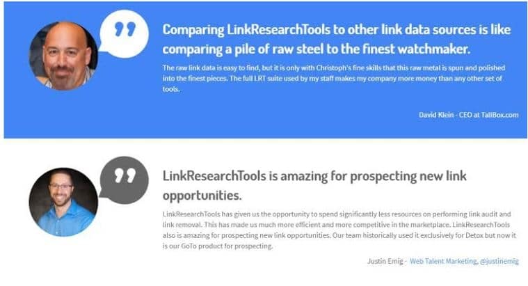 LinkResearchTools